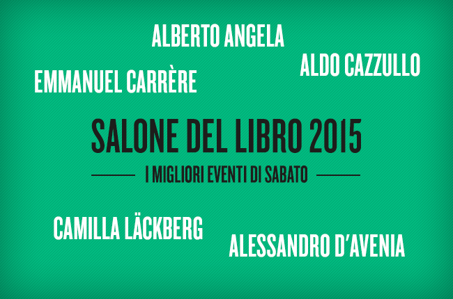 Salone internazionale del libro Torino 2015 eventi sabato