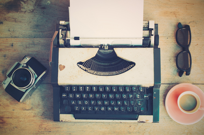 macchine da scrivere degli scrittori