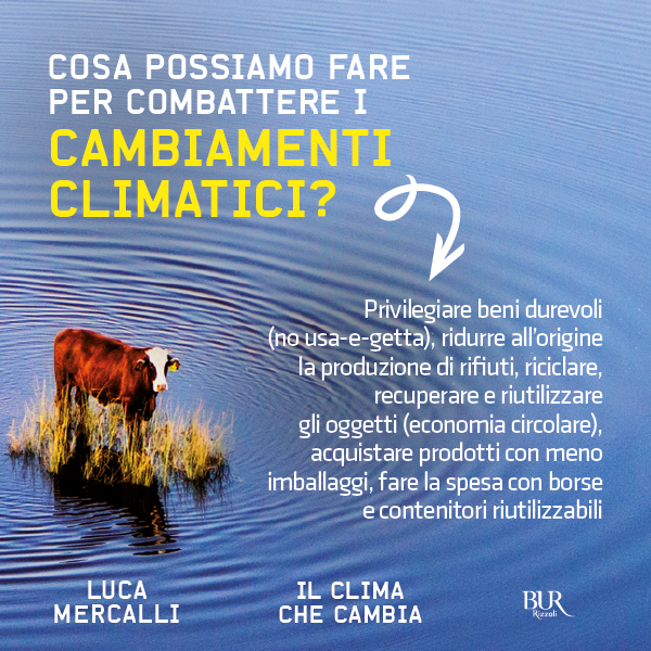 cambiamenti climatici cosa fare